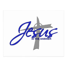 Jesus is the Answer Post Card