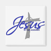 Jesus ist die Antwort Magnete