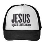 Jesus ist gerade ein spanischer Name Retrokultkappe