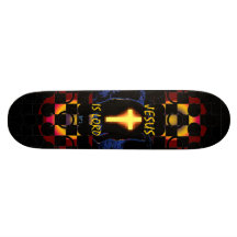 Jesus ist Skateboard Lords Cross Individuelle Skateboards
