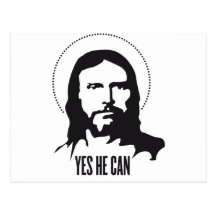 Jesus ja kann er postkarten