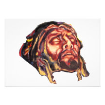 Jesus. Kopfbild Individuelle Einladungskarten
