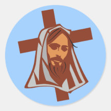 Jesus Kreuz cross Aufkleber