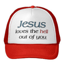 Jesus-Lieben die Hölle aus Ihnen heraus Cap