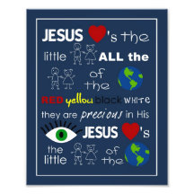 Jesus-Lieben die kleine KinderKinderzimmer-Kunst Kunstfotos