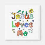 Jesus-Lieben ich Kühlschrankmagnete