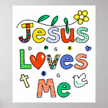 Jesus-Lieben ich Plakate