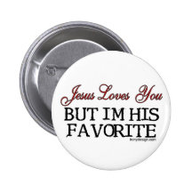 Jesus-Lieben Sie Lieblings Anstecknadelbuttons