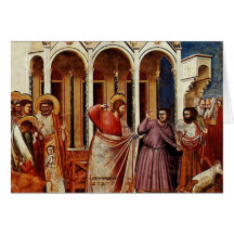 Jesus reinigt den Tempel - Begleiter Karten