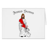 Jesus rettet grußkarten
