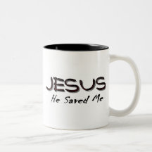 Jesus rettete er mich kaffeehaferl