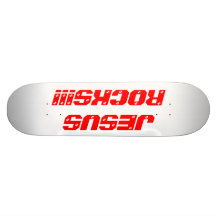 JESUS SCHAUKELT SKATEBOARD SKATEBOARD DECK