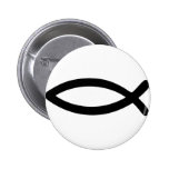Jesus-Symbolfische Buttons