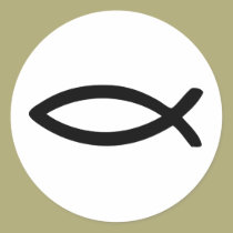 Jesus-Symbolfische aufkleber