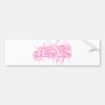 Jesus UltraDéco Rose Auto Sticker