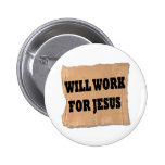 Jesus-Zeichen (Knopf) Buttons