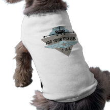 Jet-Flugzeug-Flügel-Verein Hundeshirt