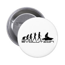 Jet-Ski-Skifahren-Wasser-Sport-Evolutions-Kunst Anstecknadelbutton