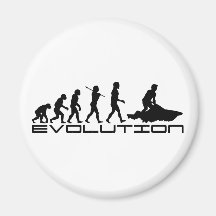 Jet-Ski-Skifahren-Wasser-Sport-Evolutions-Kunst Magnete