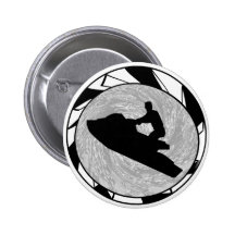 JET-SKIFAHREN-HÖRER ANSTECKNADELBUTTON