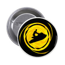 JETSKIING SONNE-GLANZ ANSTECKNADELBUTTONS