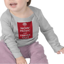 Jetzt Panik und flippen heraus aus Tshirt