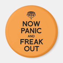 JETZT PANIK UND FREAK OUT.png Kühlschrankmagnete