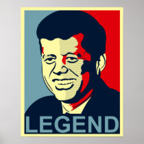 jfk Legendenplakat poster