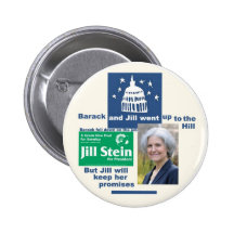 Jill Stein für Präsidenten 2012 Anstecknadelbuttons