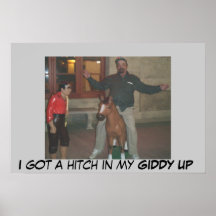 Jimmy das Jocky Plakatdruck