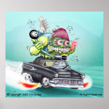 Jimmys Jalopy-Monster-Plakat