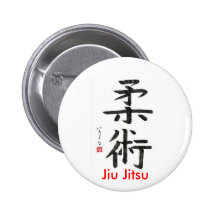 Jiu Jitsu Knopf - zeigen Sie Ihre Liebe für die Ku Anstecknadelbuttons
