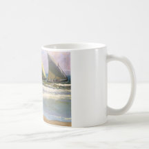 Joaquín Sorolla y Bastida drei Segel Kaffee Haferl