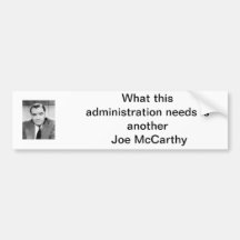 Joe McCarthy Autoaufkleber