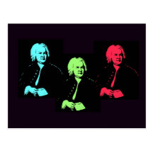 Johann Sebastian Bach-Collage Postkarten