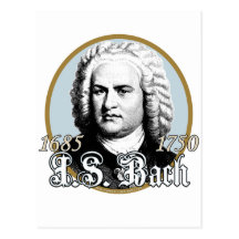 Johann Sebastian Bach Postkarten