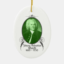Johann Sebastian Bach-Verzierung Weinachtsornamente