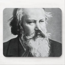 Johannes Brahms, 1879 Mauspad