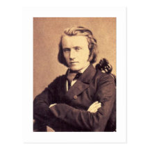 Johannes Brahms Postkarten