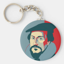 Johannes Calvin Keychain Schlüsselband