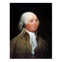 John Adams Postkarte