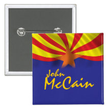 John McCain Buttons