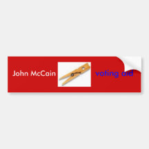 John McCain, wählenhelfer Auto Aufkleber