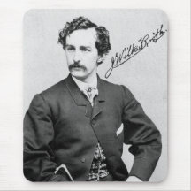 JOHN WILKES BOOTH MOUSEPAD
