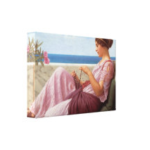 John William Godward - ein souveneer Gespannter Galerie Druck