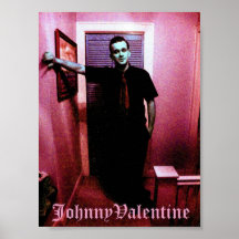 Johnny-Valentinsgruß-Plakat