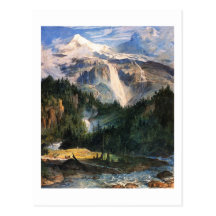 Joseph Anton Koch - Schmadribach Wasserfall, 1822 Postkarten