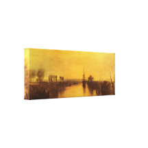 Joseph Mallord Turner - Chichester-Kanal Gespannter Galeriedruck