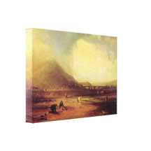 Joseph Mallord Turner - Forellefischen Gespannter Galerie Druck
