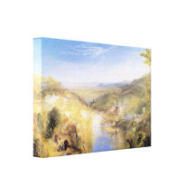 Joseph Mallord Turner - modernes Italien Leinwanddruck